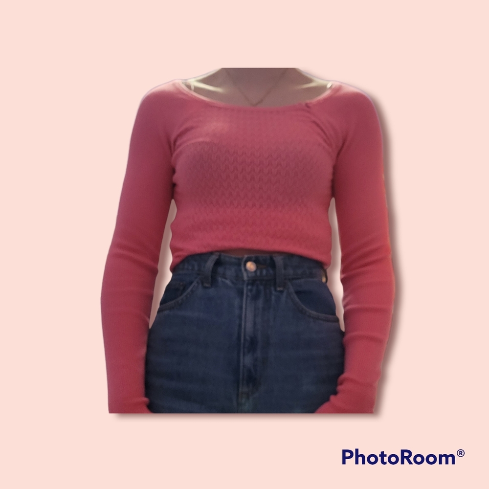 Pink sweater